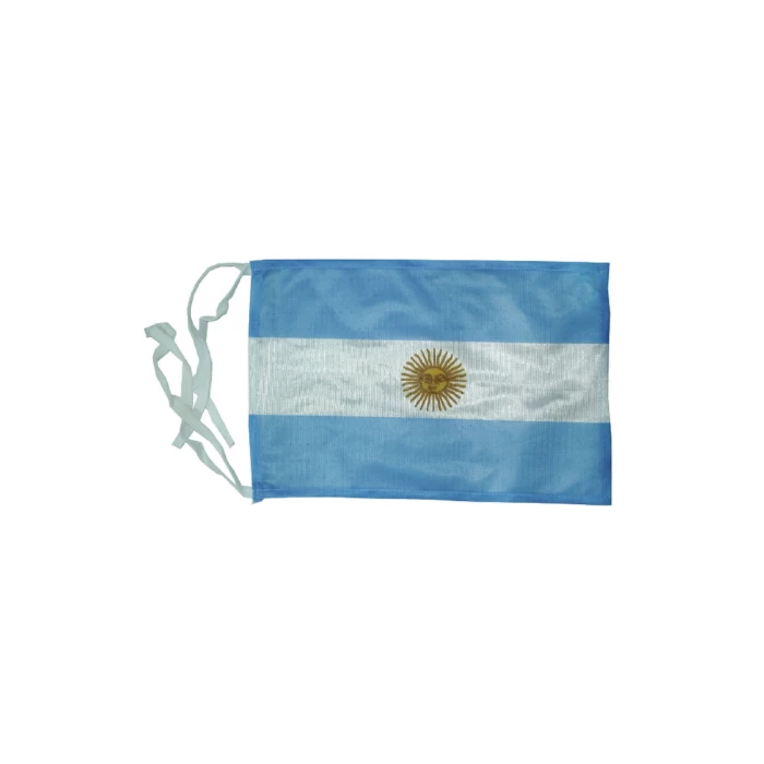 Bandera argentina con sol 50 x 80 cm